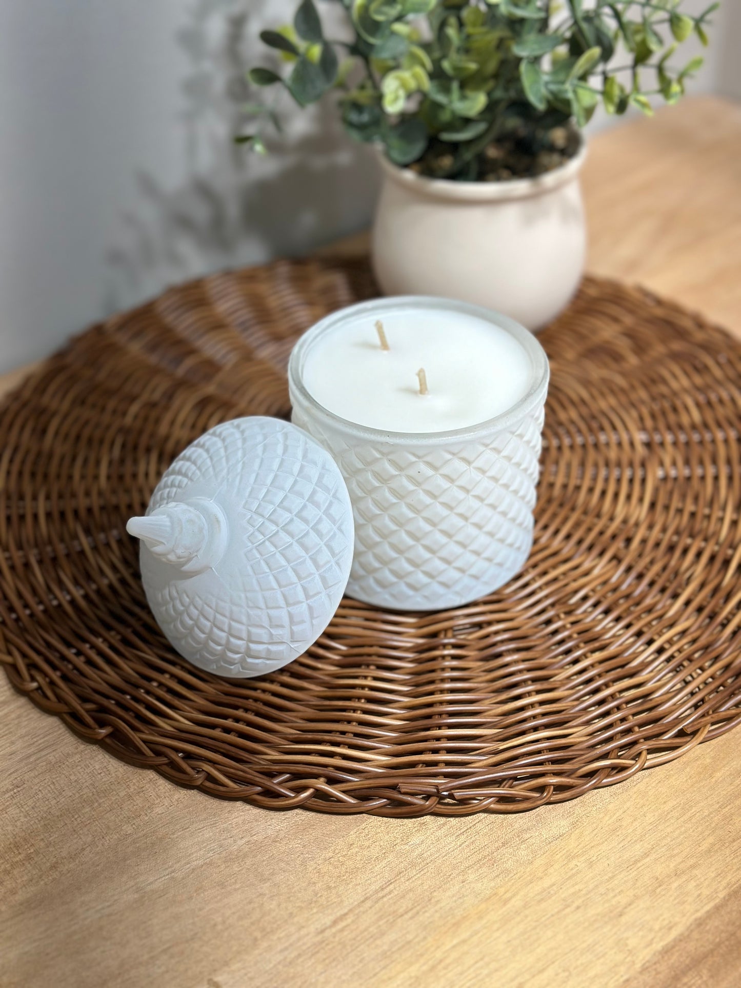 White Cupola Candle