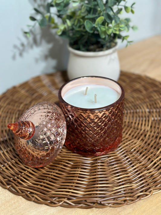 Rose Gold Cupola Candle